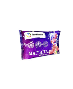 Пюре замороженное Малина Proff Puree, саше 250гр