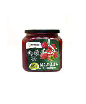 Пюре замороженное Малина Proff Puree (без сахара), 500гр