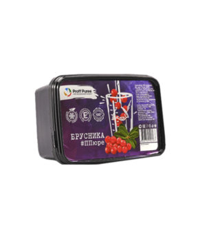 Пюре замороженное Брусника Proff Puree, 1кг