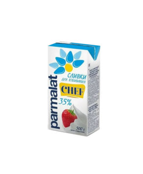 Сливки для вбивания Parmalat Chef ультрапастеризованные 35%, 500мл